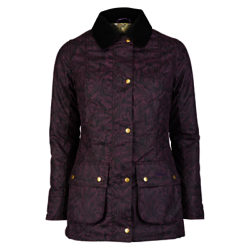 Barbour Ruskin Printed Wax Jacket, Acanthus